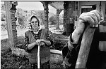 Srebrenica, may 2002.<br>Ferrier and Howa Becovic ,56 and 60 years old, are back into their pre war home near Cace Srebrenica, since their home and their neighbors homes are all burn down and bombed, they live and sleep on the concreet in their former garage, while holes in the wall has been covered with wood.<br>They can start rebuilding next summer and so have survive the winter, in the meanwhile they work the land (that might be mined) and claim they are lucky since most of their neighbors have been killed.<br>--------------------------------------------------------------------------------------------<br>In the territory of Srebrenica slowly Muslims are trying to go back to their pre-war homes.<br>Most of these families lost several members of their family during the 1995 Srebrenica enclave deportations by Serb army and find  their homes taken over by Serbian refugees who fled mostly from the Sarayevo district, since  the law of Republic Srbska allows Serbs refugees to stay in these houses, returnees find themselves without any place to stay in the same town where the killers of their relatives may walk around.<br>